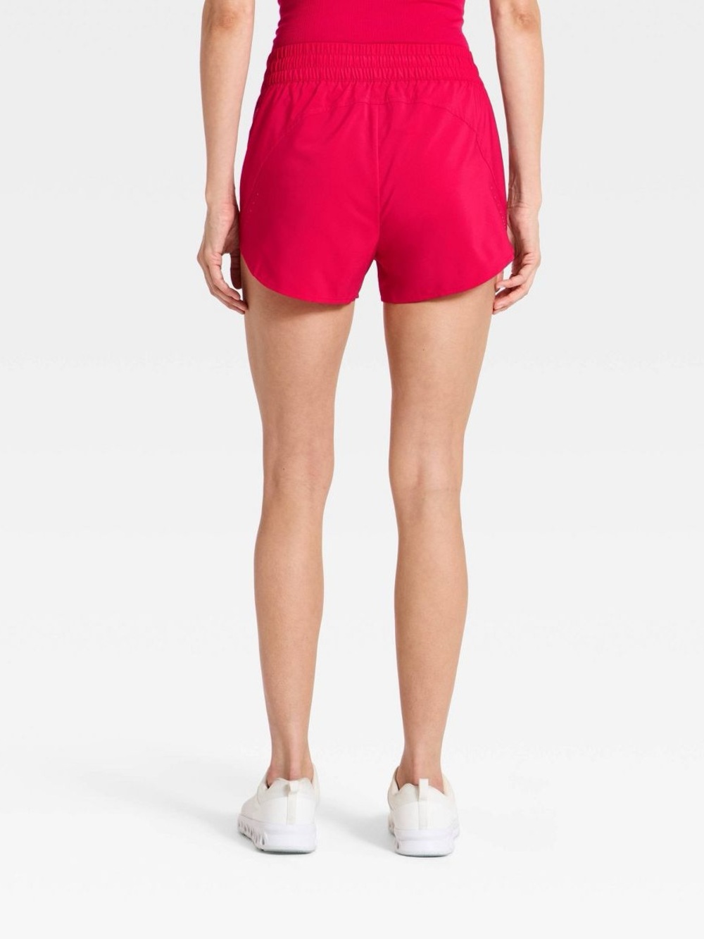 Women's Woven Mid-Rise Run Shorts All In Motion - Picture 2 of 8